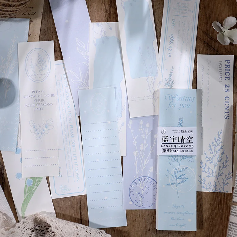 

20sets/lot Memo Pads Material Paper natural primary colors Junk Journal Scrapbooking Cards Retro Background Decoration Paper