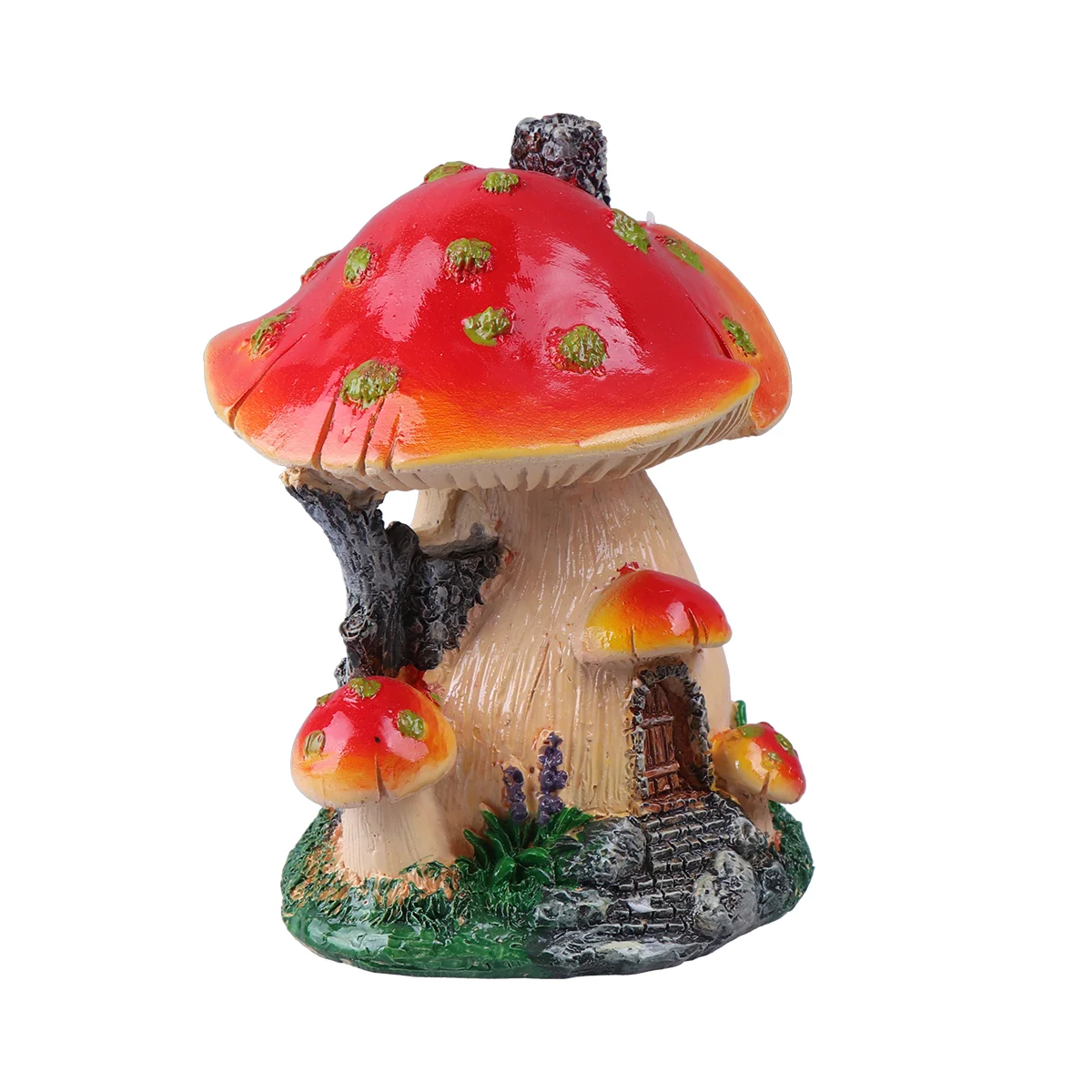 

House Mini Miniature Houses Toadstools Mushrooms Cottage Tiny Miniatures Artificial Mushroom