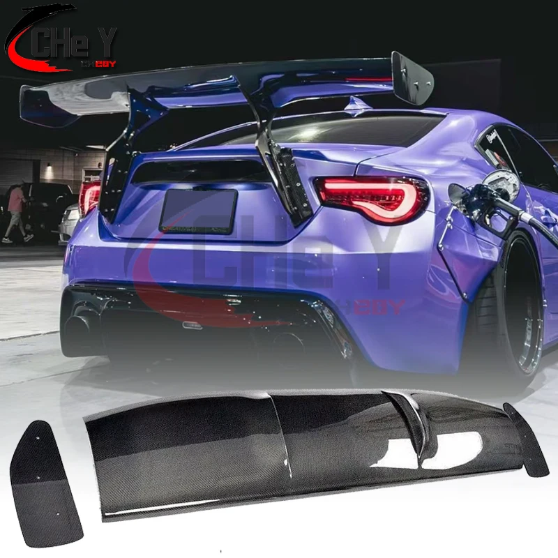 Стайлинг автомобиля Неокрашенный Черный ФАП/углеродное волокно реактивный