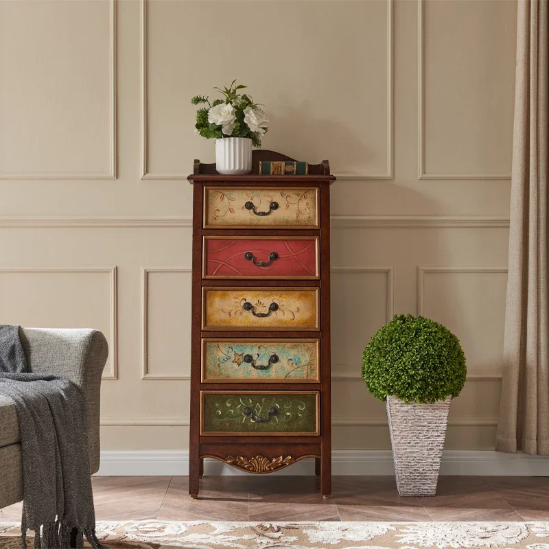 

Wyj Vintage Chest of Drawers Bedroom Bedside Table Living Room Entrance