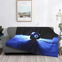 billiards multifunctional warm flannel blanket bed sofa personalized super soft warm bed cover