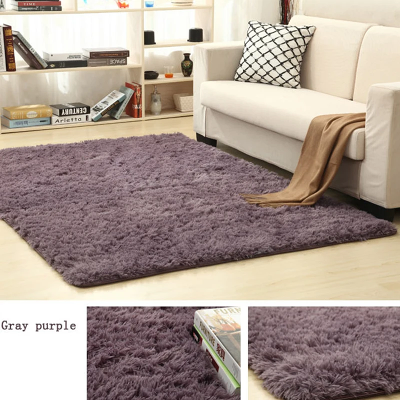 

Thick Floor Carpets Living Room Decoration Sofa Plush Carpet Window Bedside Home Decor Large Carpets Floor Mat 80cm*120cm