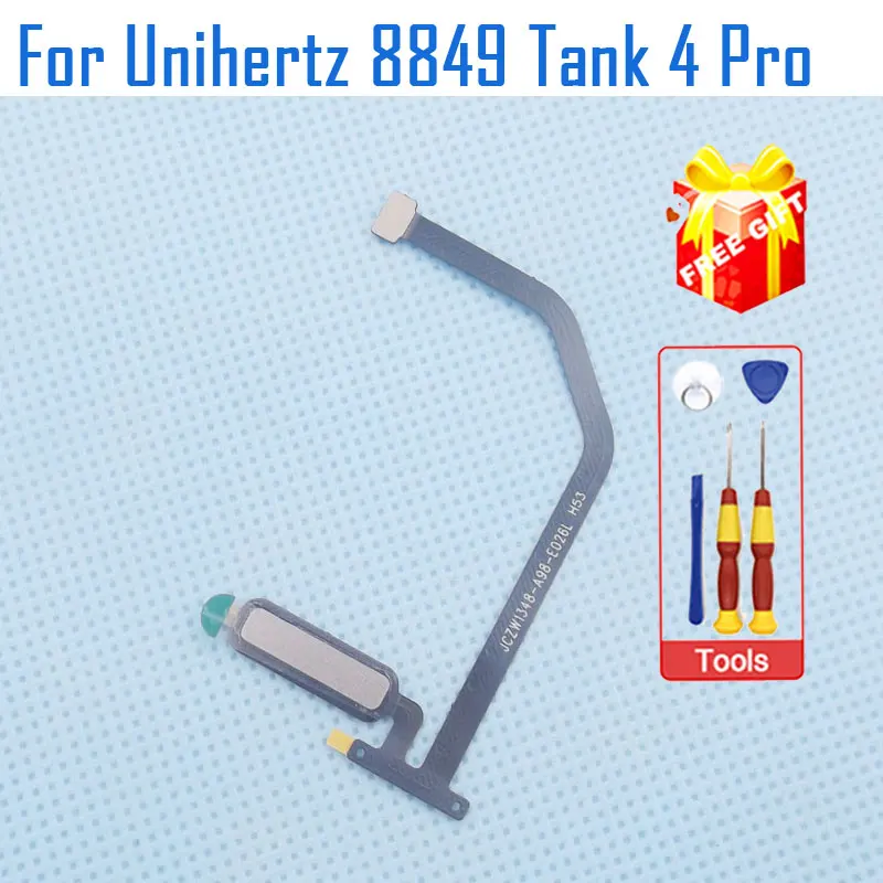 Фото Новый оригинальный кабель FPC с датчиком отпечатков пальцев для Unihertz Tank 4 Pro 8849, кнопка-датчик для смартфона Unihertz Tank 4 Pro №3