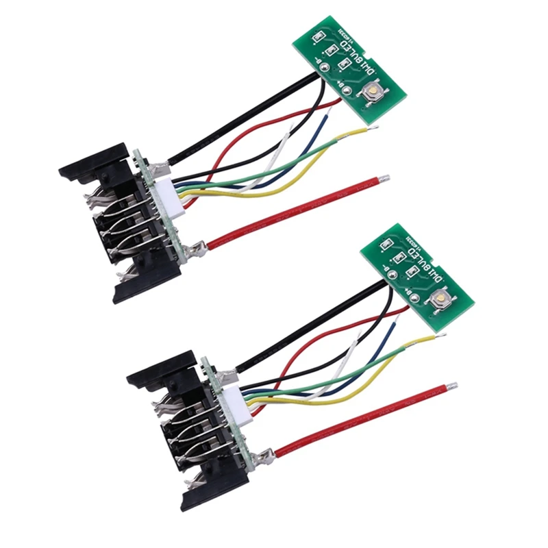 

4Pcs DCB200 Li-Ion Battery PCB Charging Protection Circuit Board For Dewalt 18V 20V DCB201 DCB203 DCB204