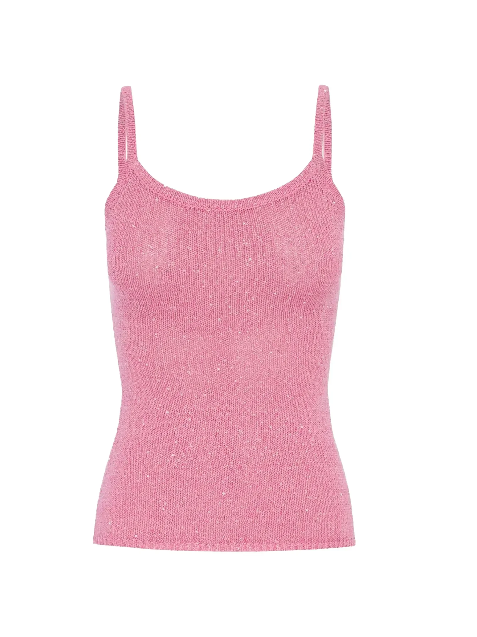 EDOLYNSA розовый полиэстер топ на бретельках