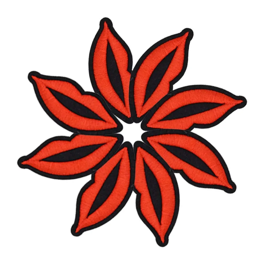 Diy patches for clothing iron embroidered patch applique on sewing accessories badge stickers clothes bag DZ073 |