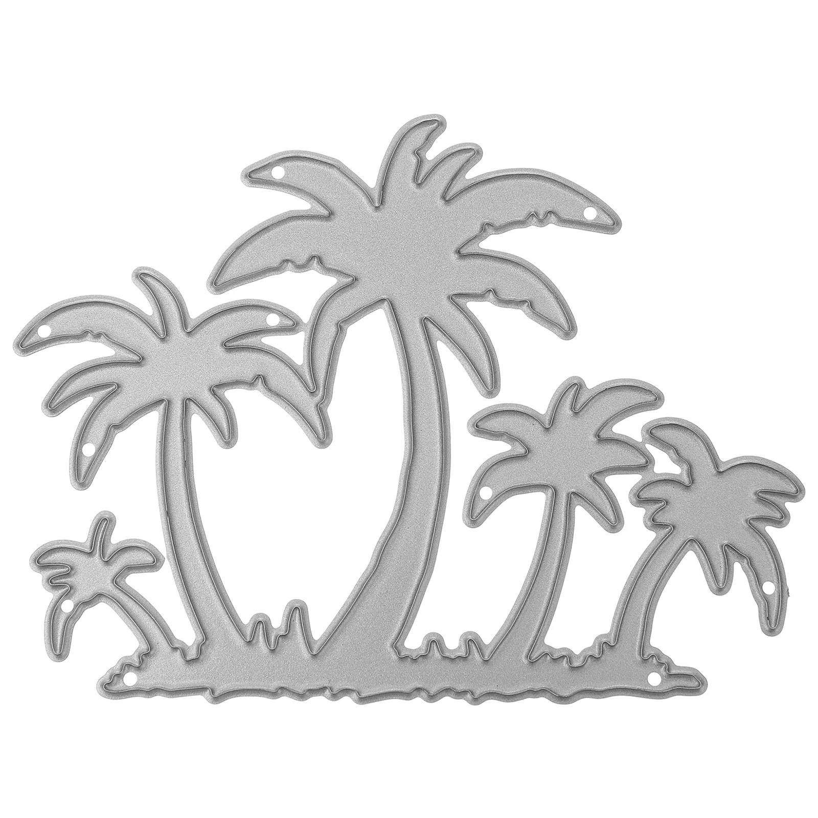 

Scarpbook Carbon Steel Cutting Dies Molds Tree Die Cuts Gidle Album Handcraft Tool Carbon Steel Coconut Embossing Die