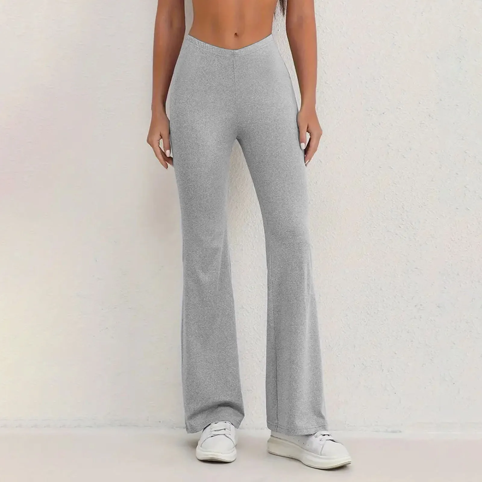 Новые женские повседневные блестящие брюки с блестками и высокой талией