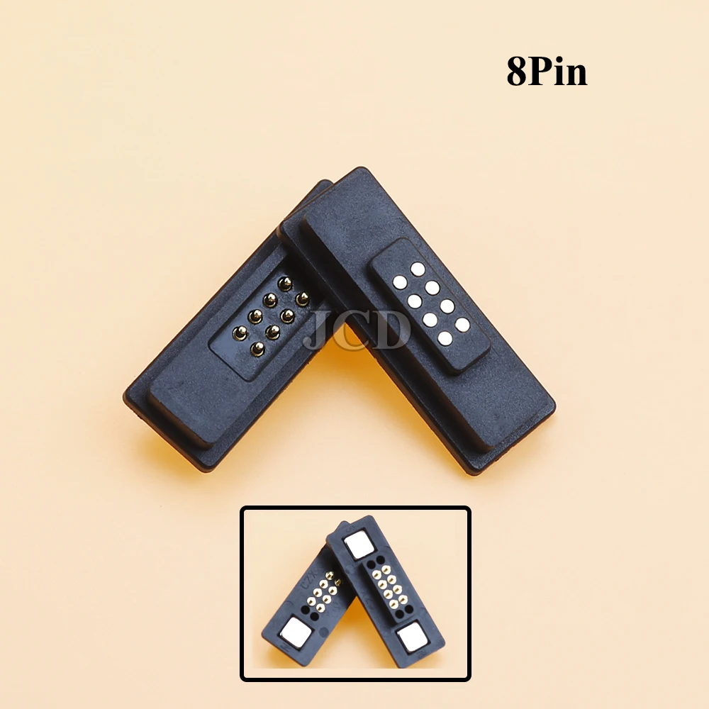 

Магнитный разъем Pogo Pin JCD Concave convex square magnetic connector 2A