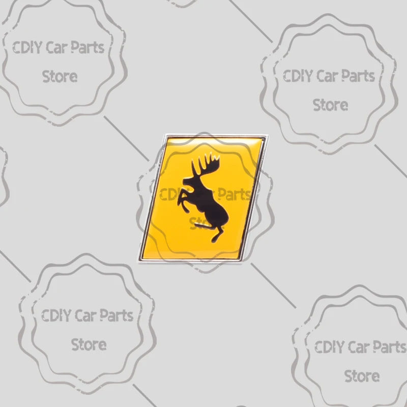 

Автомобильная наклейка, металлический значок, розыгрыш оленя R, дизайн, эмблема, наклейки на багажник для Volvo S60 S90 XC70 XC40 XC60 XC90 V60 V90, тест на лось