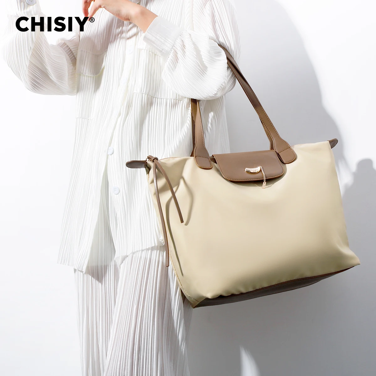 Оригинальная модная сумка-тоут CHISIY ручной работы для пельменей деловая