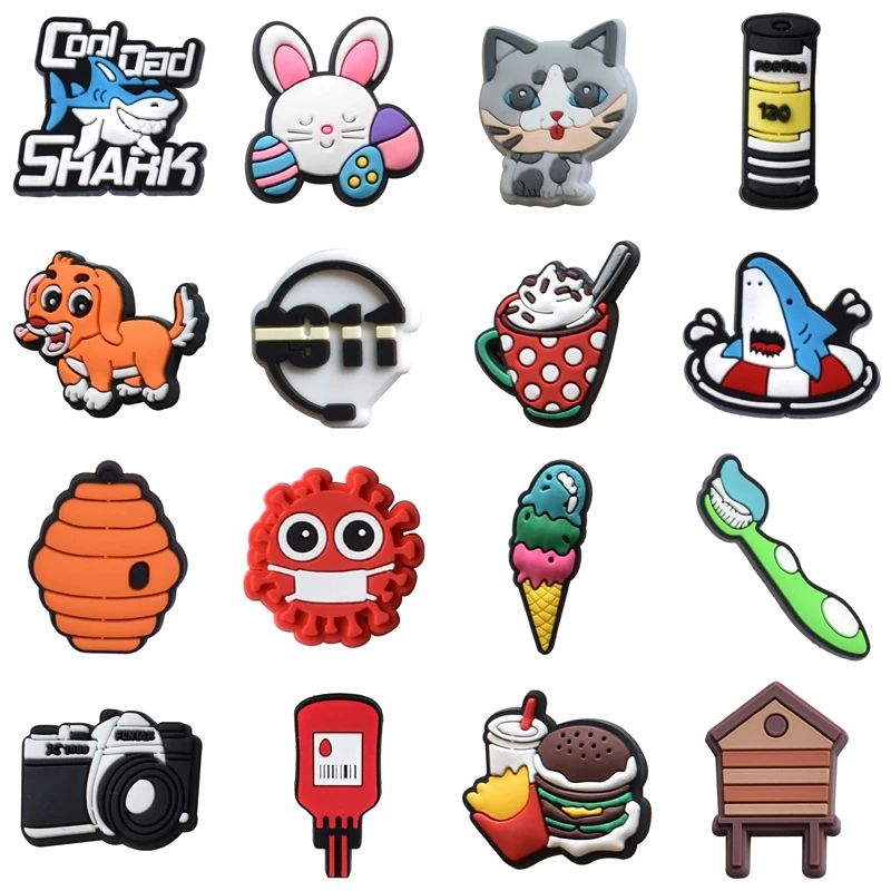 

Shoes Accessories Decorations for Crocs Packs Women Charm Gifts Shoe Charms Girl Boy Para Pins Men Kids Wholesale Bulk Set Jeans