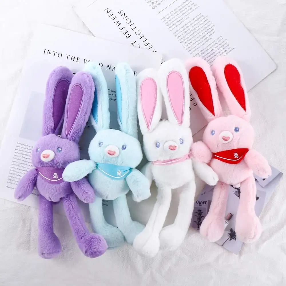 

Брелок «сделай сам», искусственный плюшевый кролик, брелок для ключей, мягкие игрушки-животные, плюшевая игрушка-кролик