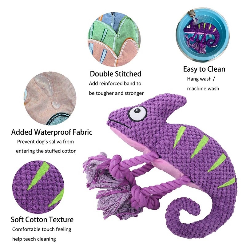 Лидер продаж плюшевая игрушка для собак на заказ прочная веревка Интерактивная