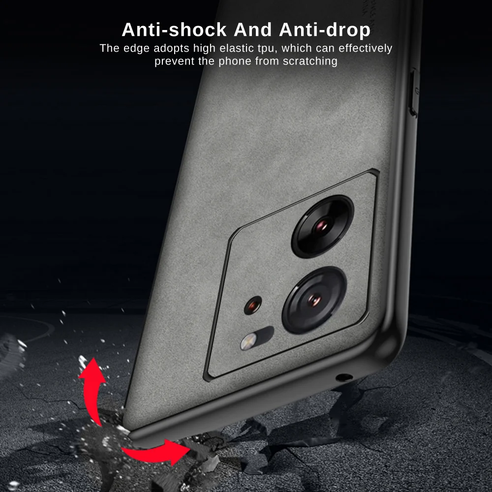 Защитный чехол для камеры из овечьей кожи Xiao mi 13 T Pro Mi 13TPro Xao Xiaomi13T Mi13T 5G 2023 мягкий