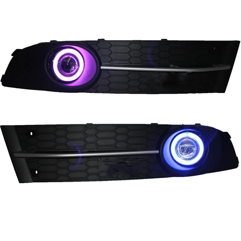 

For Brilliance FSV New 3-in-1 White Angel Eyes DRL Yellow Signal Light H11 Halogen / Xenon E13 Fog Lights Projector Lens