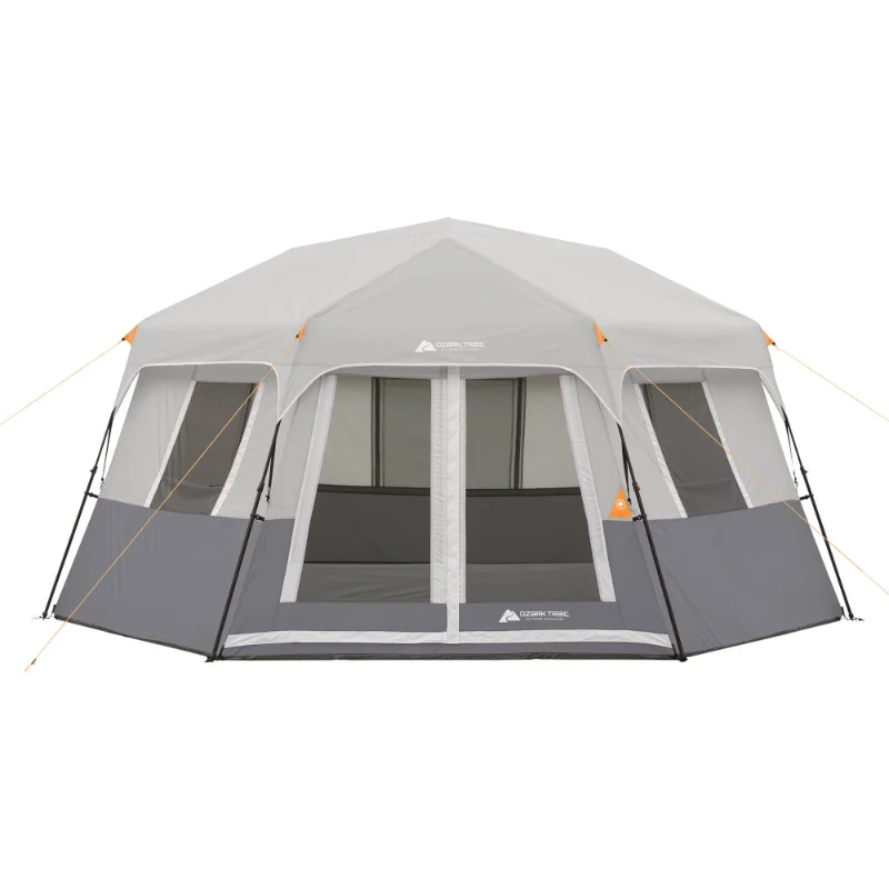 

Ozark Trail 8-Person Instant Hexagon Cabin Tent