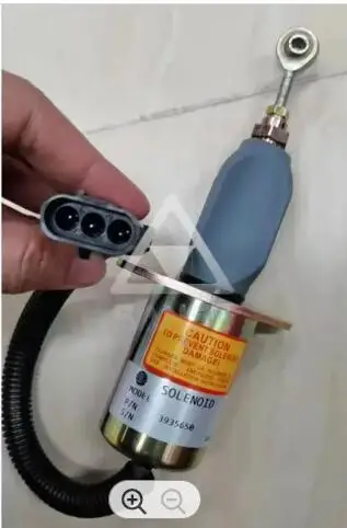 Соленоидный выключатель останова топлива для экскаватора Cummins 6CT Daewoo