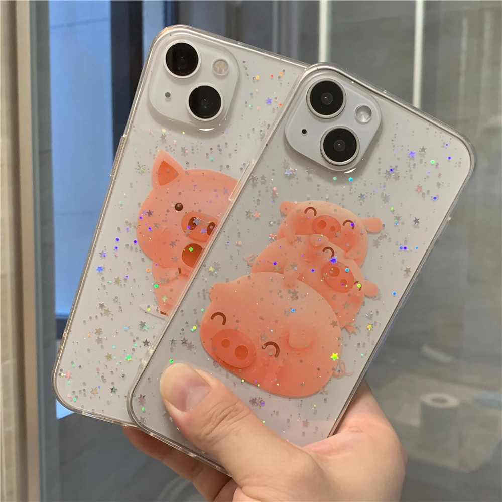 Милый мультяшный чехол с маленькой свиньей для Huawei Mate 10 20 20X 30 40 Lite Pro Y7A Y7P Y8P Y8S