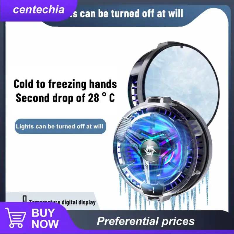 

Mini Mobile Phone Cooling Fan Radiator For Mobile Phone Game Cooler For Cellphones Tablets Portable Cooling Fans Silent For Pubg