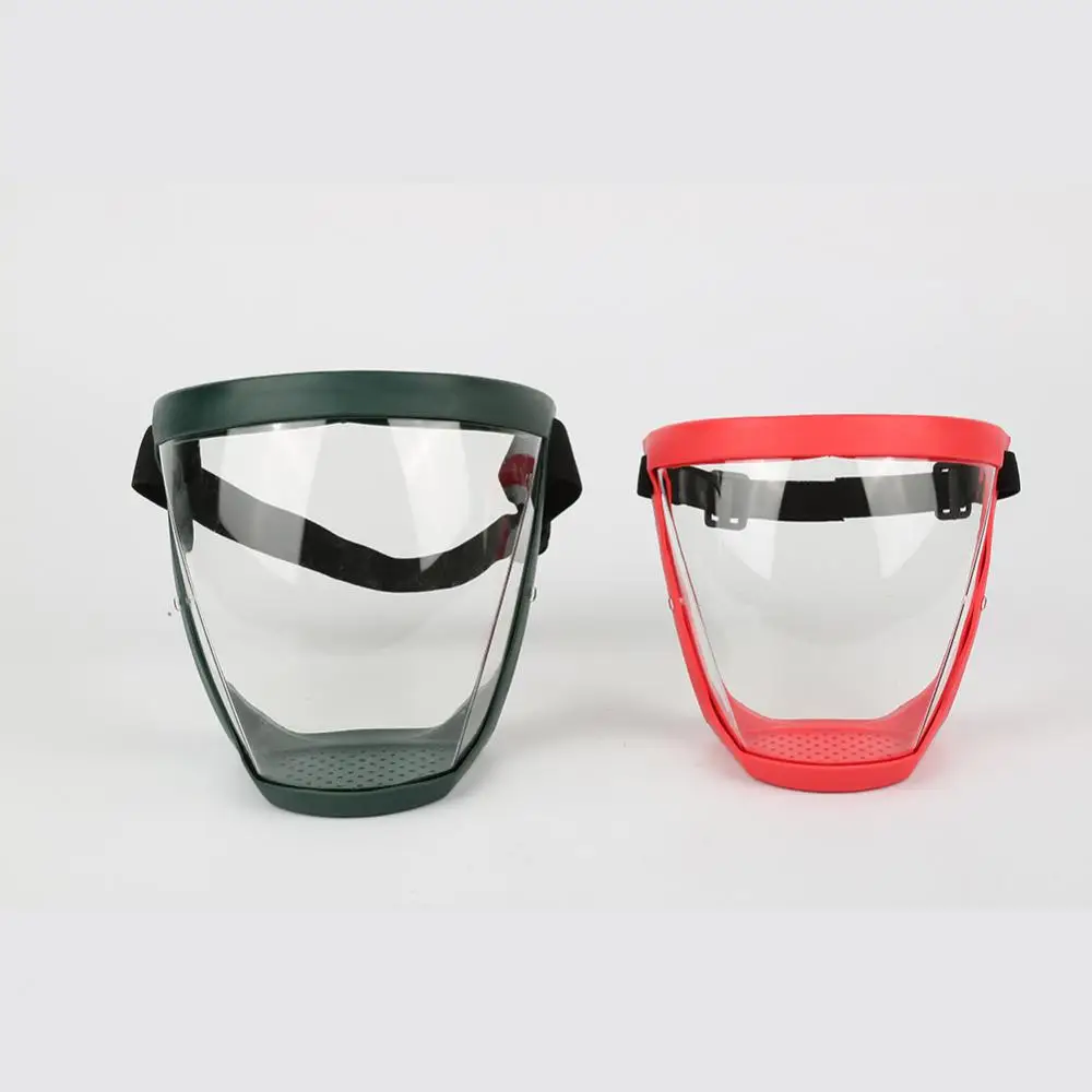 

1PCS Fashionable Style Transparent Face Shield Children Full Face Dust-Proof Face Protective Mask Reutilizable Kitchen Tool
