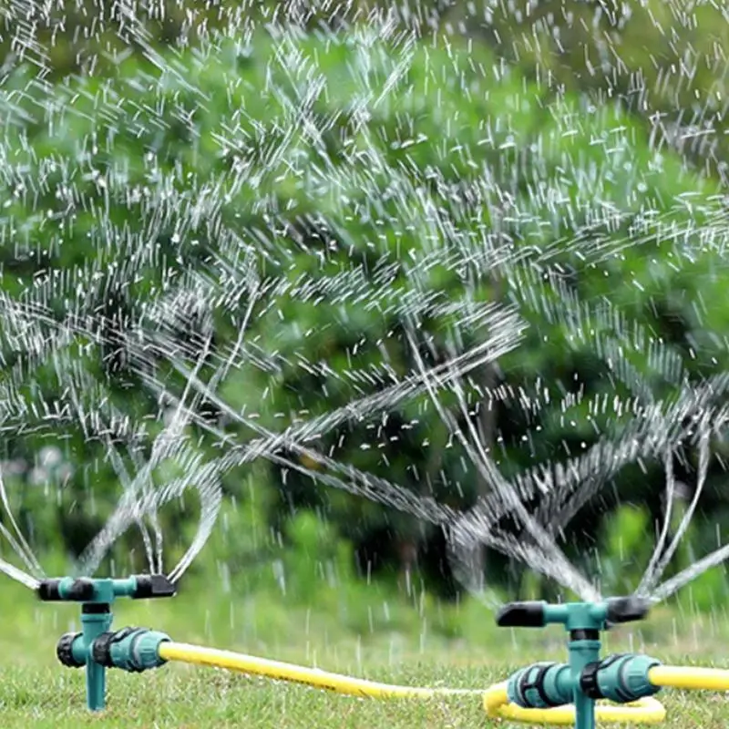 

Автоматический садовый ороситель, вращающаяся на 360 градусов Система полива растений с соплом, быстрый распылитель воды для газона