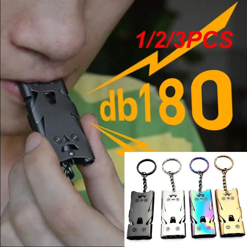 

1/2/3PCS Outdoors Emergency Whistle Survival Whistle Sharp Whistle Camping Equipment