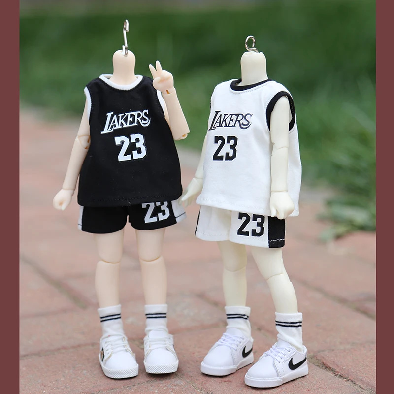 

BJD doll clothes for 1/6 yosd BJD doll clothes accessories short-sleeved shorts sportswear basketball suits