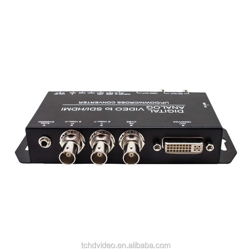 Аналоговый сигнал в цифровой DVI VGA Композитный компонент S-video YPbPr CVBS SDI HDMI Up/down