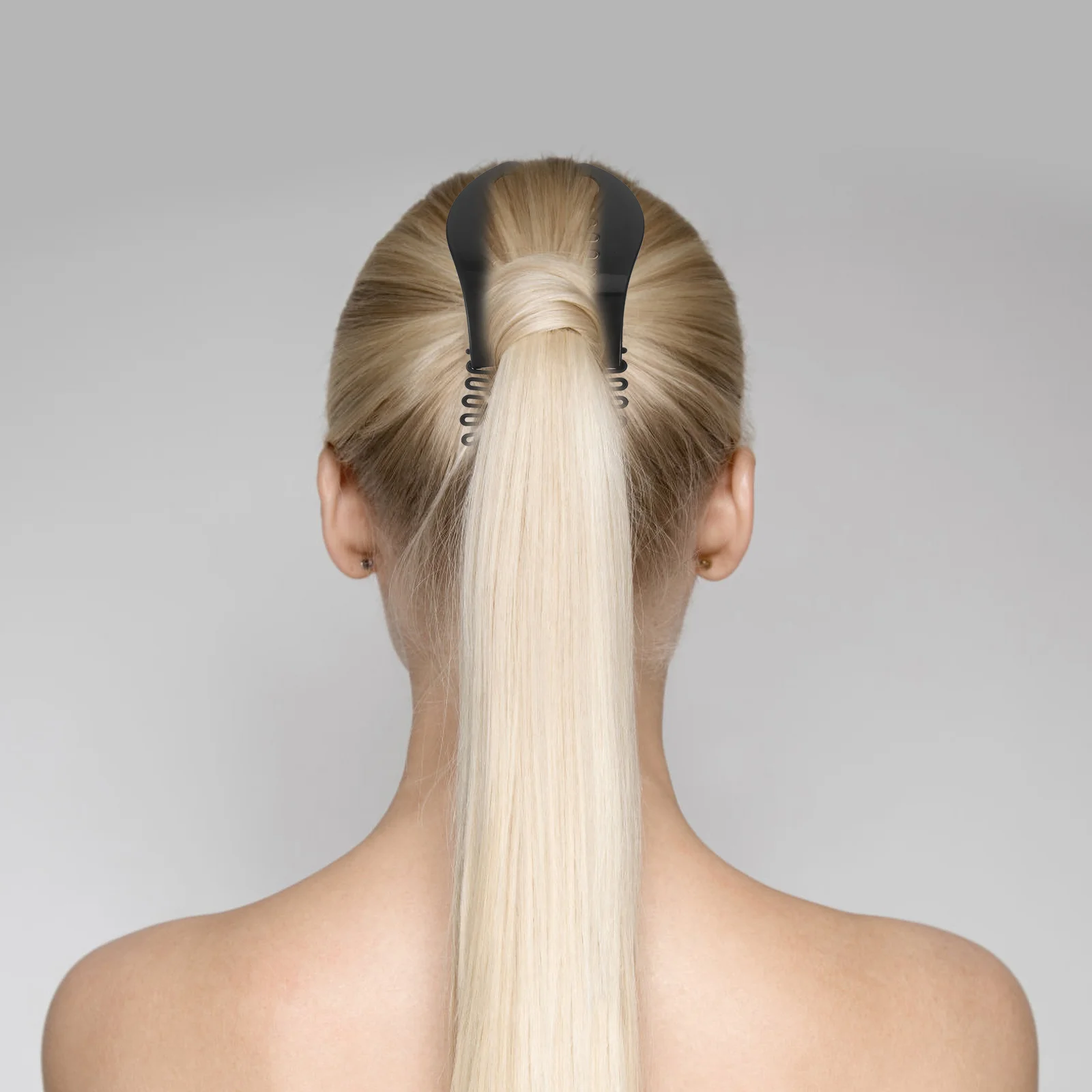 4 szt. Narzędzie do plecionki Klipsy bananowe Grzebień włosów Mały cienkiego splatania kucyka Podwójna plastikowa objętość Kobiety Miss