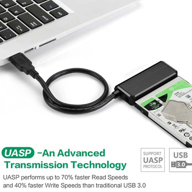 

USB SATA 3 кабель адаптер Sata к USB 3,0 5 Гбит/с Поддержка 2,5/3,5 дюйма USB адаптер