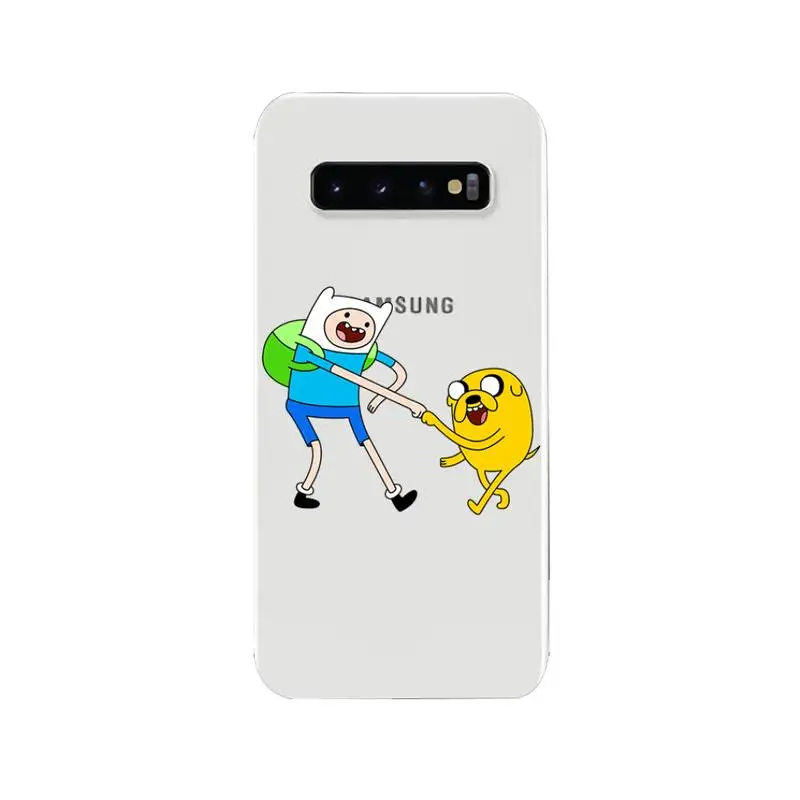 TOPLBPCS Adventure Time Phone Case For Samsung Galaxy S7 edge S8 S9 S10 S20 plus S10lite A31 A10 A51 Capa | Мобильные телефоны и