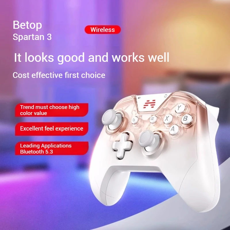 Беспроводной Геймпад Betrof Spartan 3 С Поддержкой Bluetooth Механический Триггер Для ПК ТВ