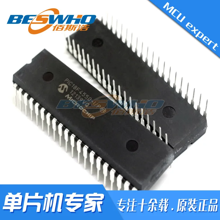 

PIC18F448-I/P DIP40 In-line MCU MCU Chip IC Brand New Original Spot