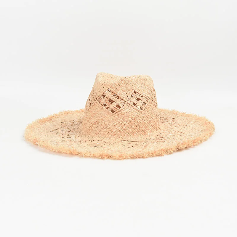 Женская солнцезащитная шляпа ручной работы