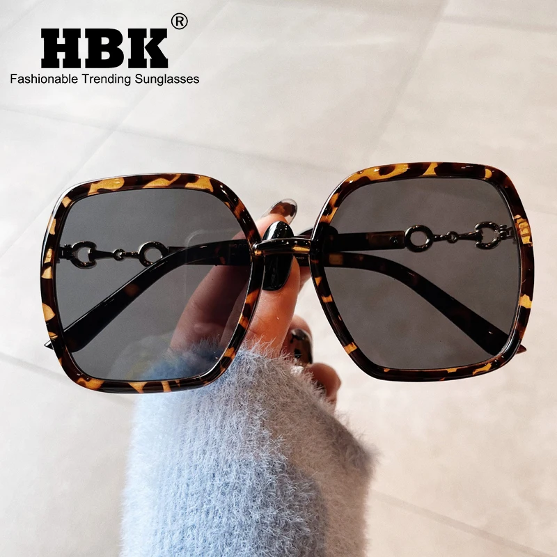 

Очки солнцезащитные женские многогранные, модные брендовые большие элегантные солнечные очки с леопардовым, бежевым и серым узором, с квад...