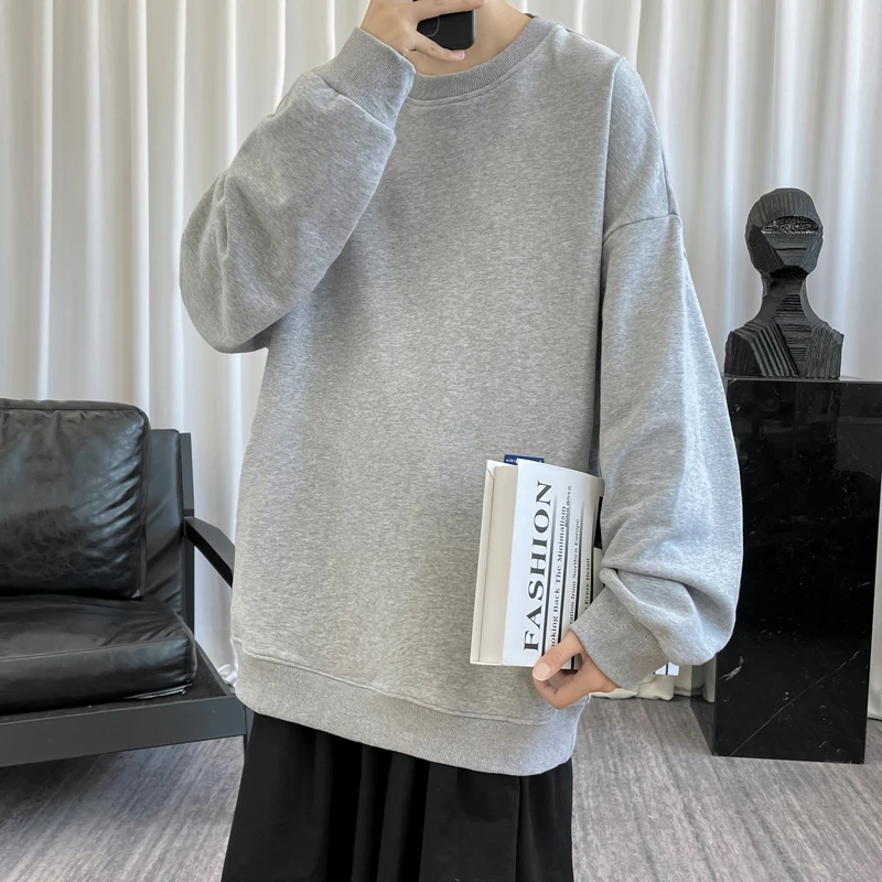 

Толстовка LAPPSTER в стиле Харадзюку, уличная одежда с графическим принтом, однотонное худи в Корейском стиле, модные черные пуловеры оверсайз, ...