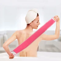 pull back long bath towel bath artifact thickening and rubbing back towel rubbing towel color random