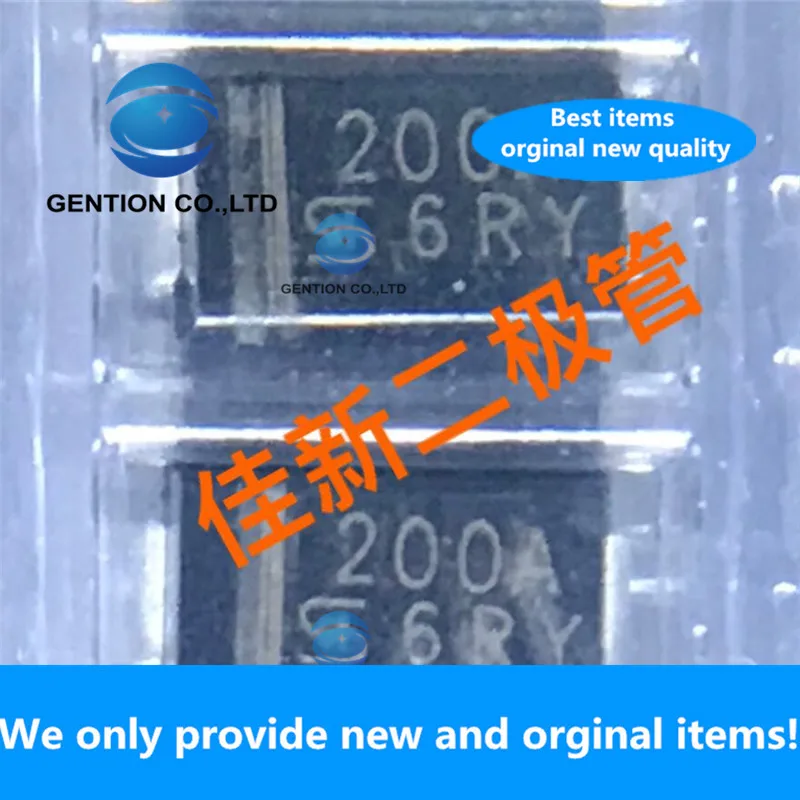 

50 шт., 100% Новый оригинальный 1SMA200Z 1W20 0 В регулятор напряжения, стабилитрон, Диод DO214AC, Шелковый экран 200 А