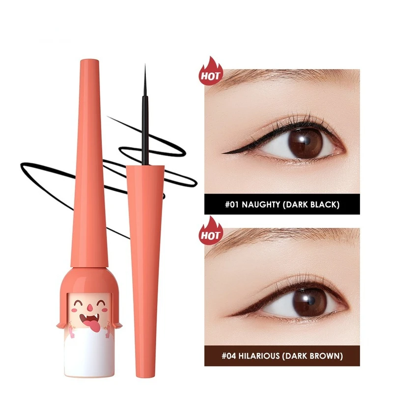 

Black Auto Rotating Pencil Super Waterproof Durable Liquid Eyeliner Portable Not Blooming Eye Cosmetic Pen