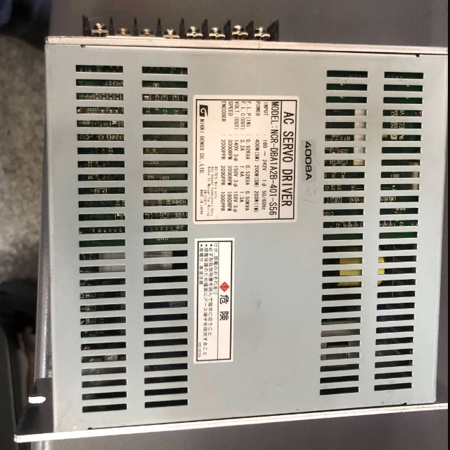 Оригинальный б/у сервопривод переменного тока NCR-DBA1A2B-401-S56 для деталей Komori