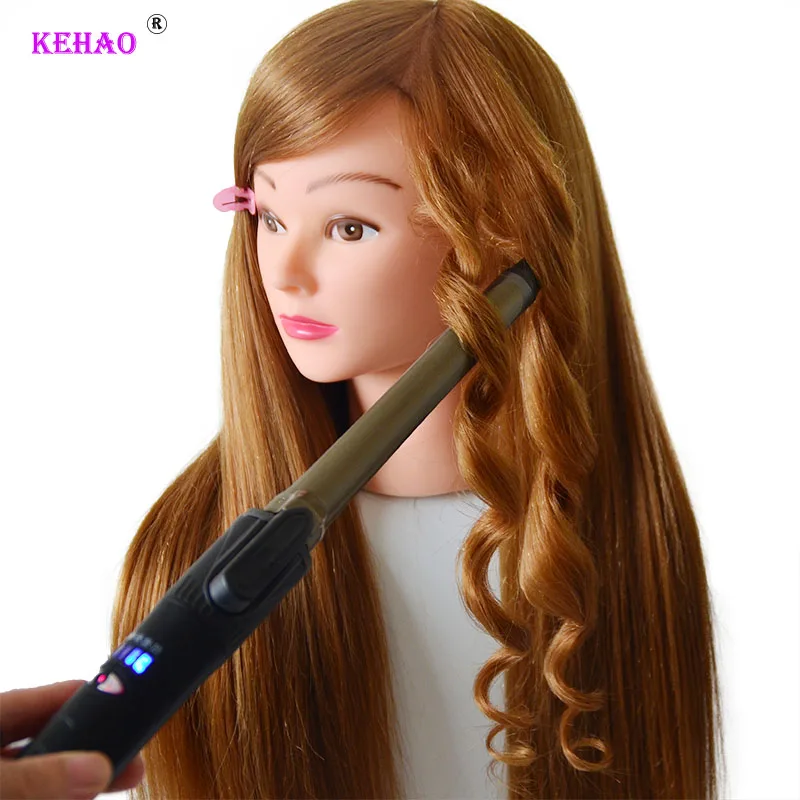 голова куклы манекен для причесок с волосами человеческие смешанные