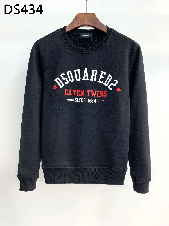 

Мужские спортивные костюмы, итальянские Роскошные пуловеры Dsquared2, мужские и женские парные брюки для девушки, брендовые свитшоты с буквенны...