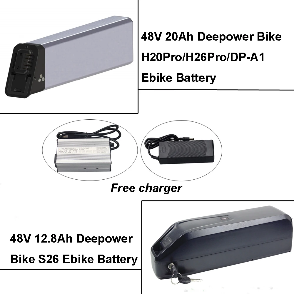 Съемная литиевая батарея 48 В 12 8 Ач 17 5 20 аккумулятор для электрического