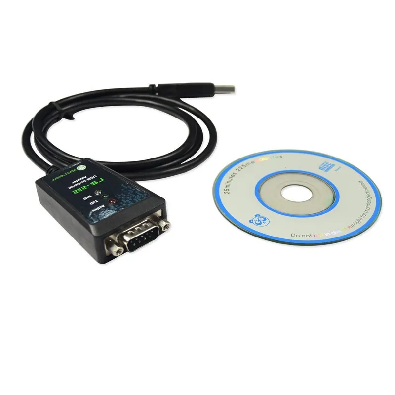 Высококачественный адаптер USB 2 0 в Serial RS-232 DB9 9Pin кабель-преобразователь RS232