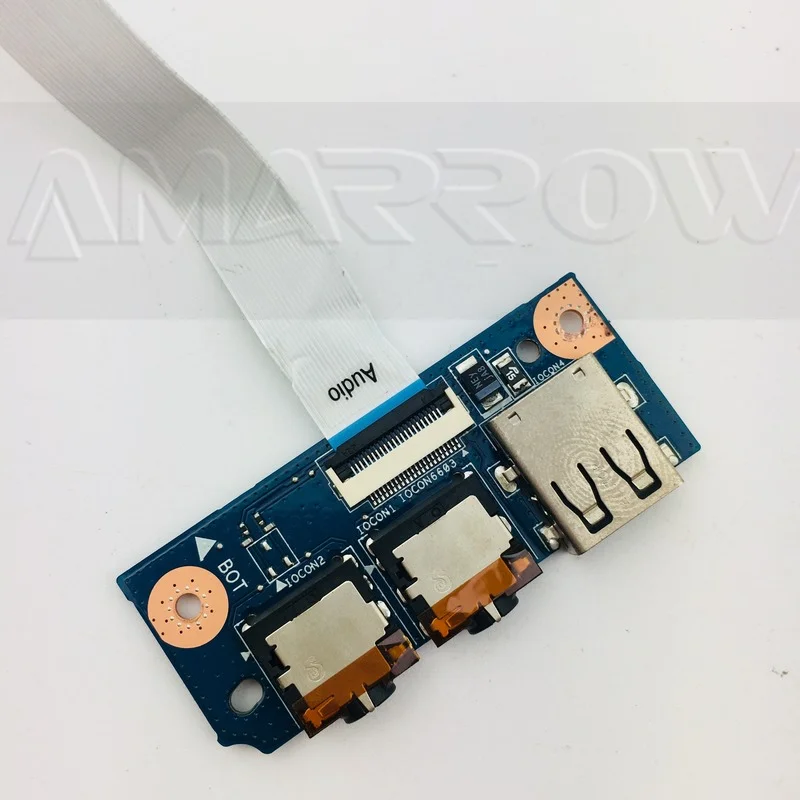 Оригинальная бесплатная доставка для Asus K55D K55DE K55N K55DR USB аудио разъем аудио Плата USB плата