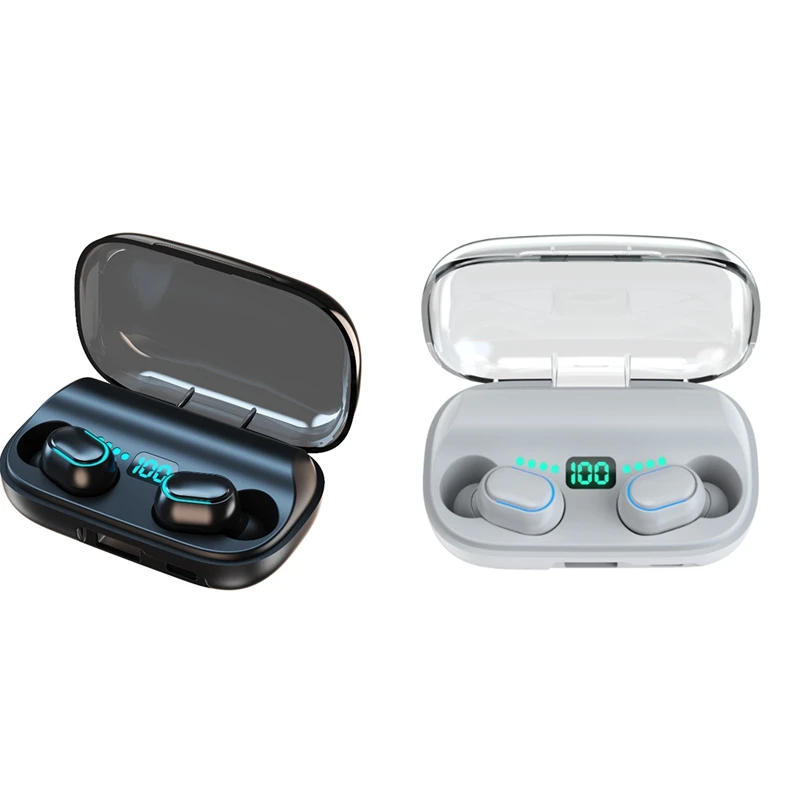 

HOT-T11 Bluetooth-гарнитура Tws; Беспроводная гарнитура; Мощная Мобильная гарнитура с цифровым дисплеем
