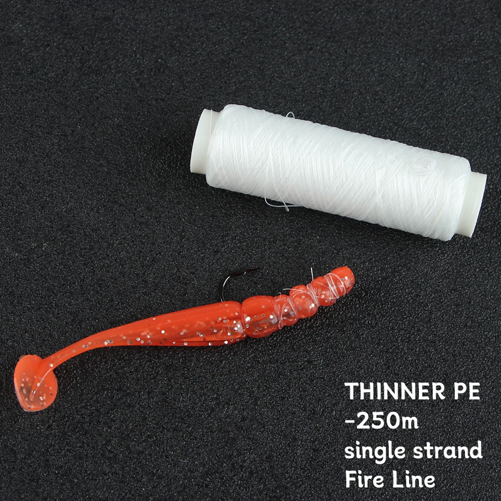 0 2 мм 250 м FTK эластичная нейлоновая приманка для лески нить морской рыбалки