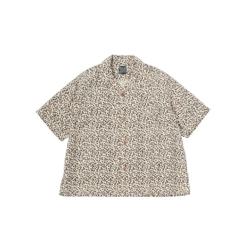 Рубашка VISVIM WMV KOFU ICT WALLIS с цветочным принтом, гавайская рубашка с цветочным узором (art.: 3920dca606bce) - 3920dca606bce