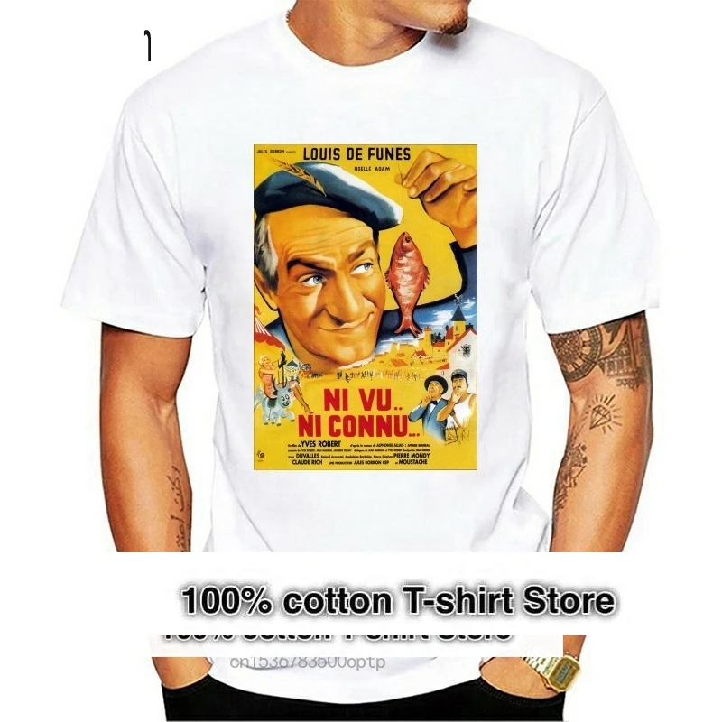 

1 постер, футболка, все размеры S 4Xl Louis De Funes